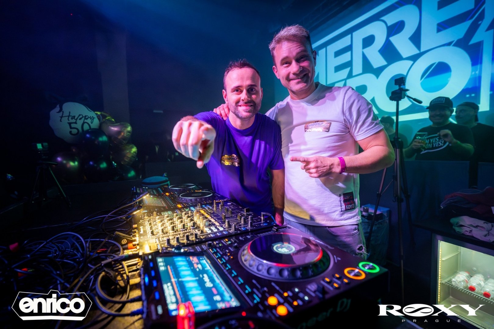 DJ ENRICO 50. BDAY W/ KRYDER | ROXY Prague