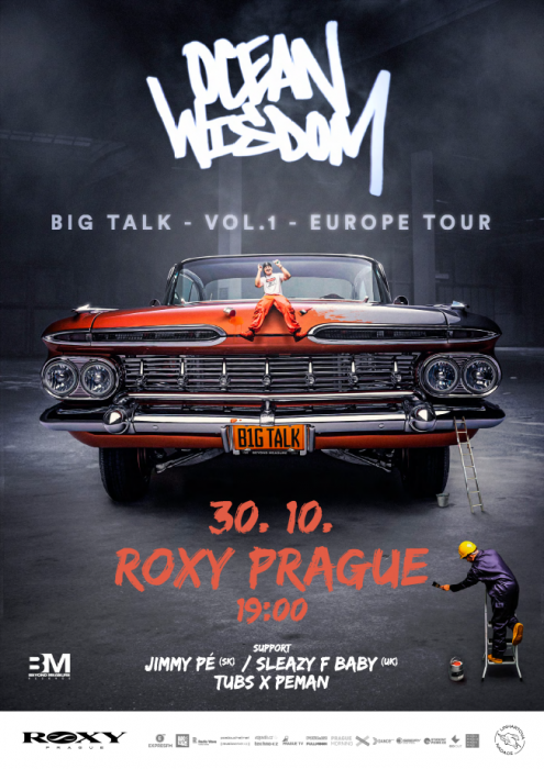 One of the fastest rappers in the world Ocean Wisdom performs at ROXY