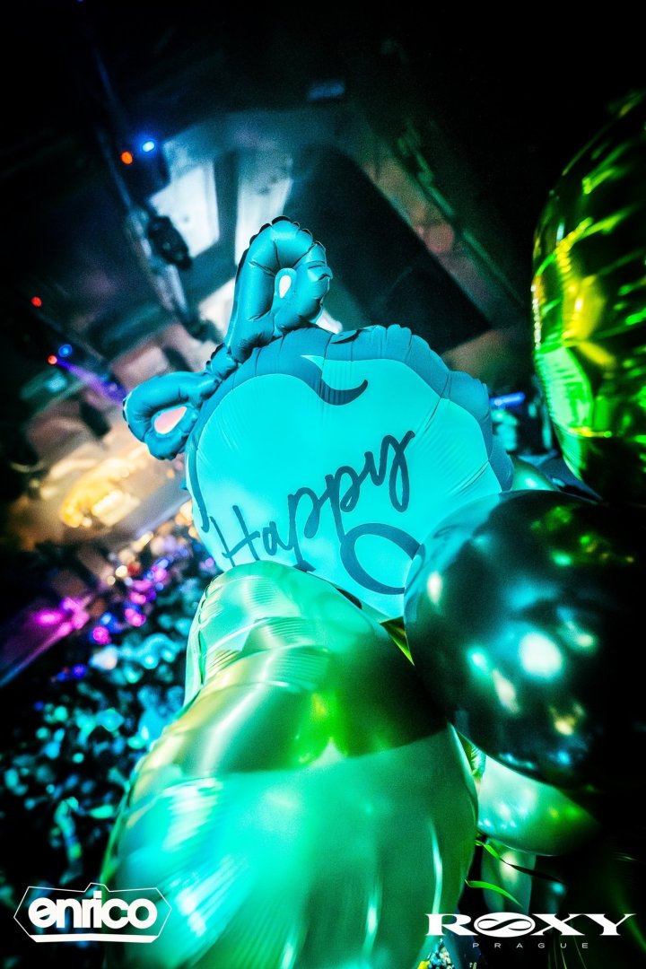 DJ ENRICO 50. BDAY W/ KRYDER | ROXY Prague