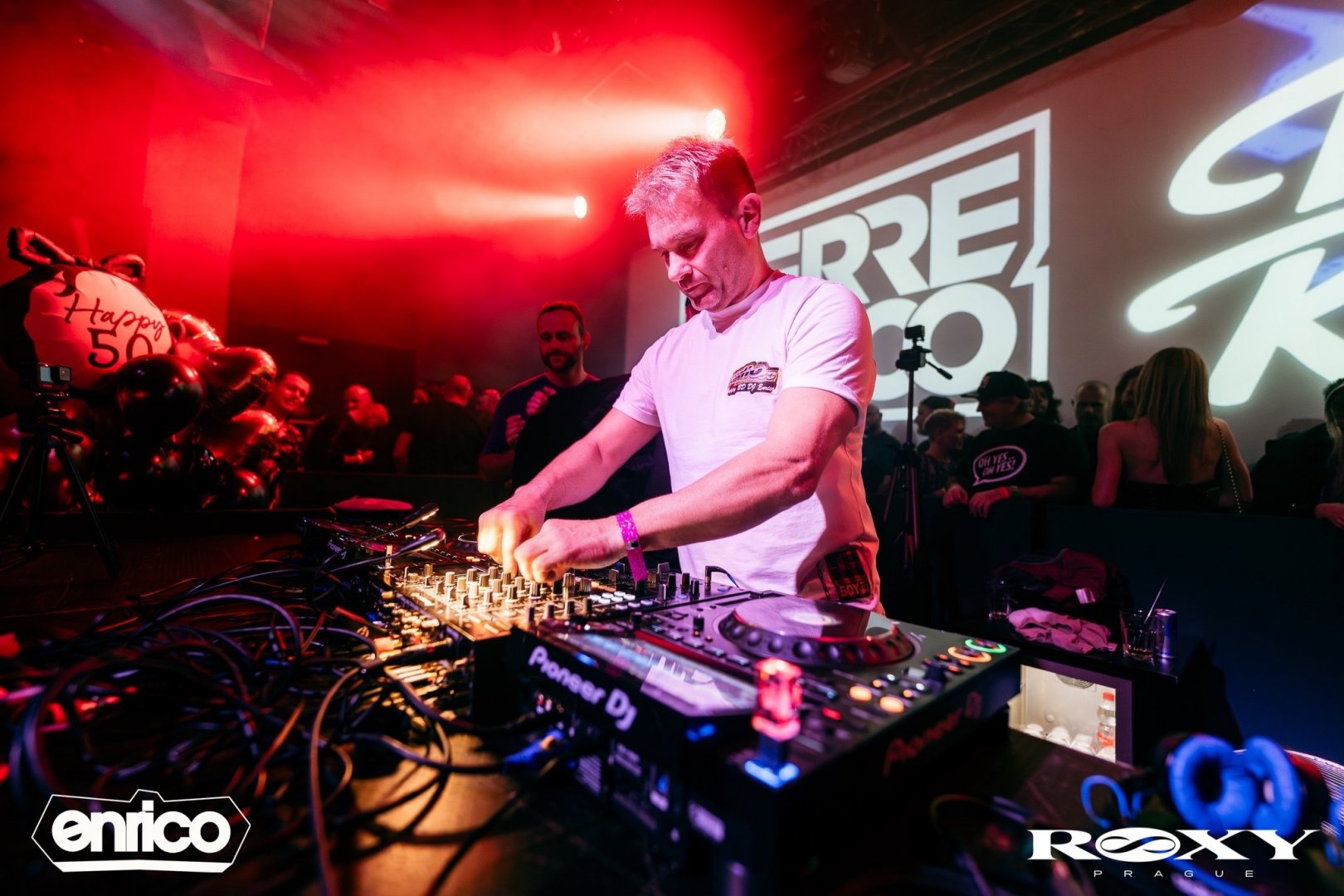 DJ ENRICO 50. BDAY W/ KRYDER | ROXY Prague