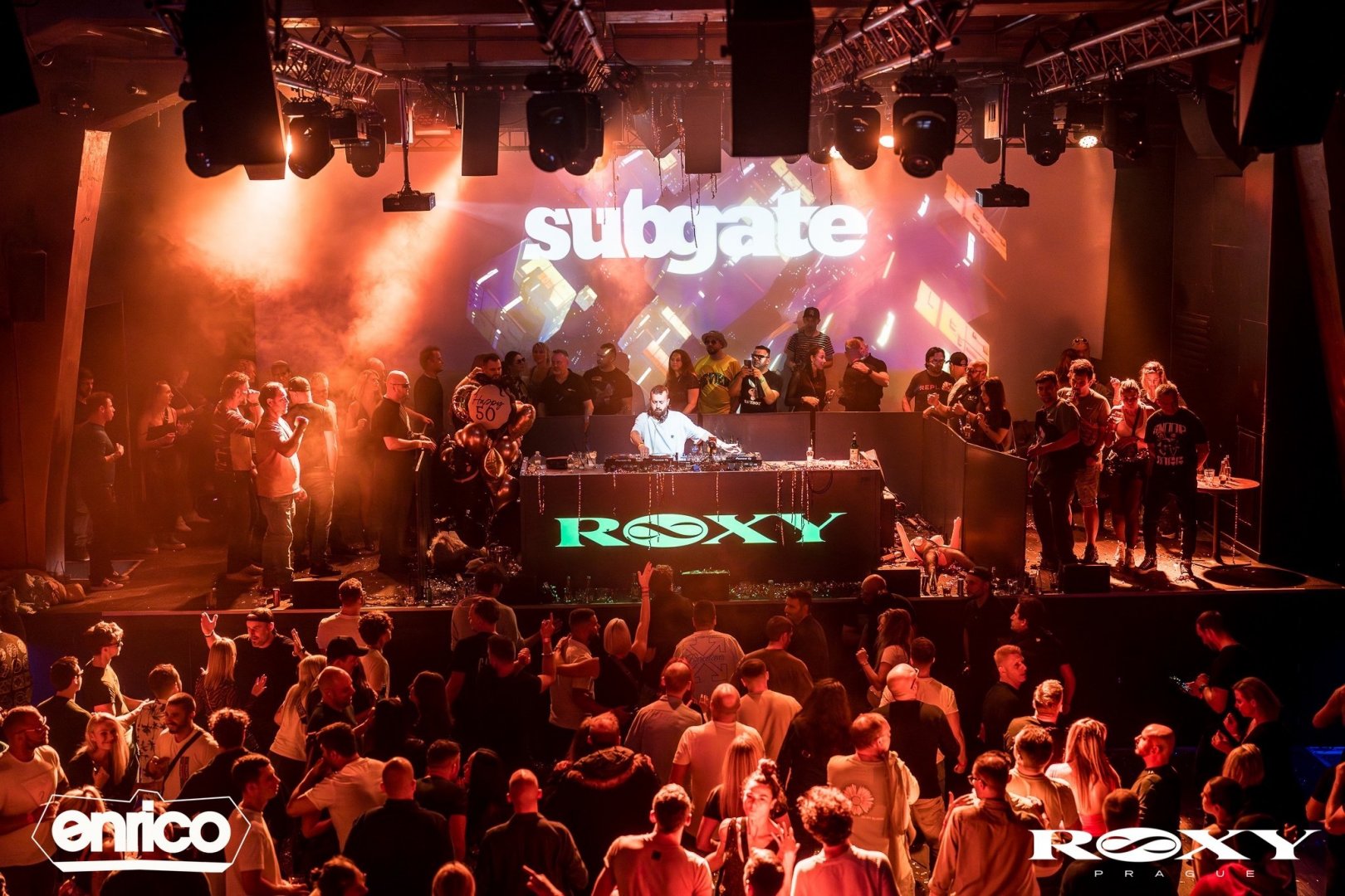 DJ ENRICO 50. BDAY W/ KRYDER | ROXY Prague