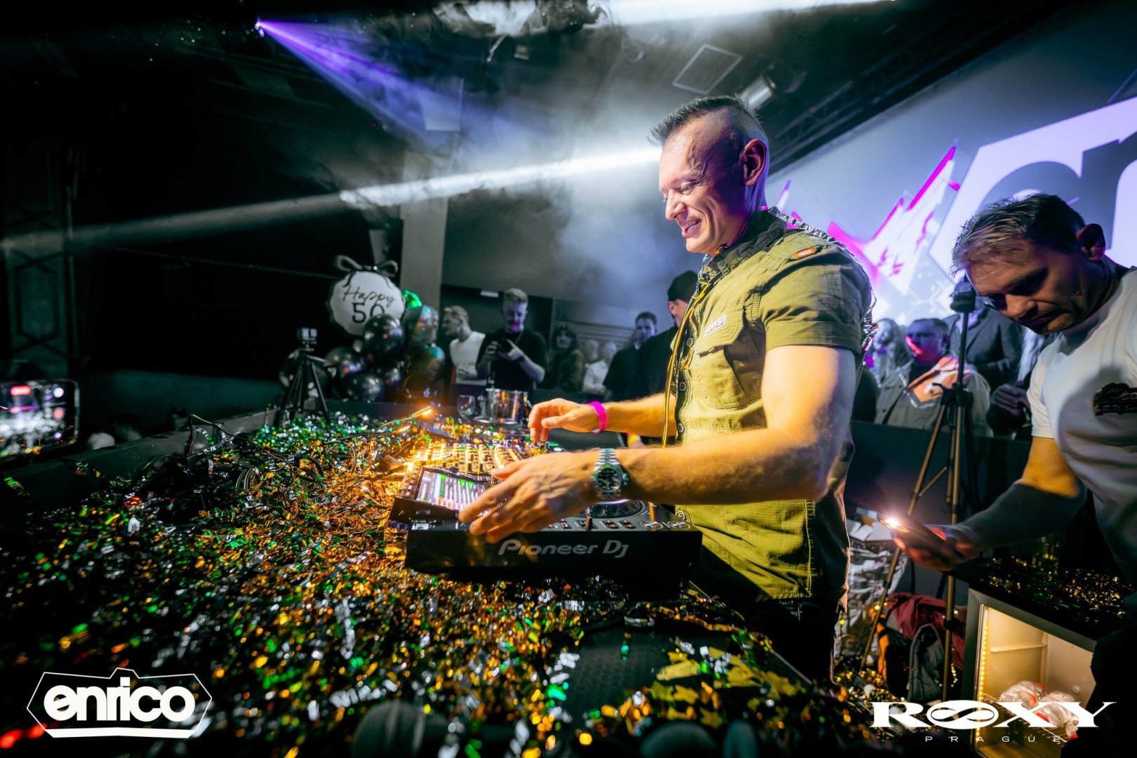 DJ ENRICO 50. BDAY W/ KRYDER | ROXY Prague