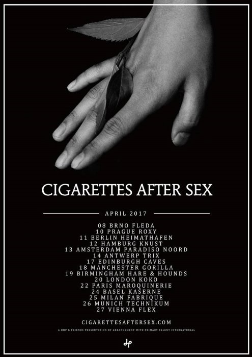 Dreamy Cigarettes After Sex will visit Prague