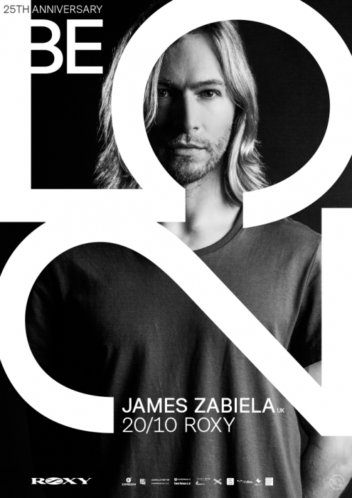 James Zabiela will rule the BE25 opening ceremony of ROXY bday