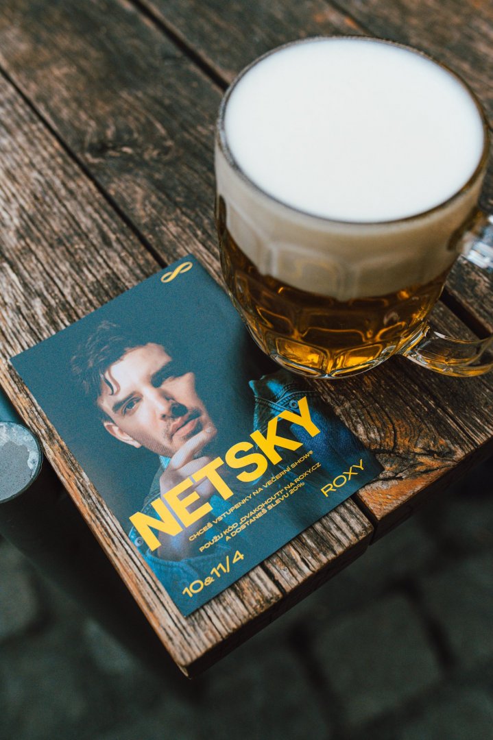 NETSKY POP UP @ DVA KOHOUTI | ROXY Prague