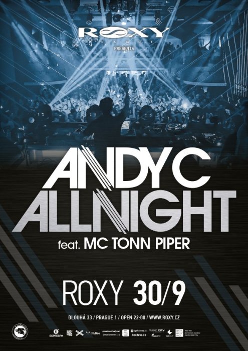 ANDY C brings all night show to ROXY