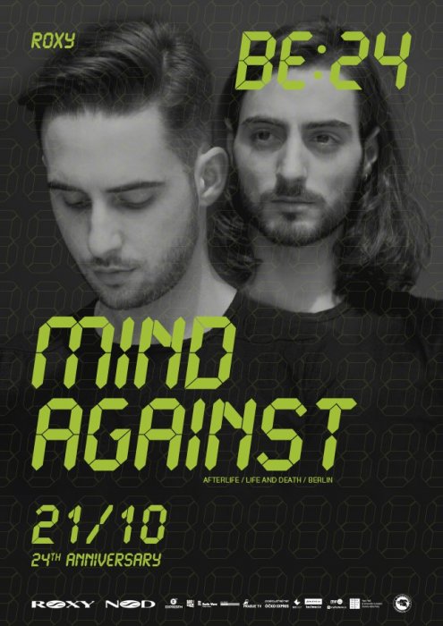 Atmospheric tech / house duo Mind Against at ROXY birthday