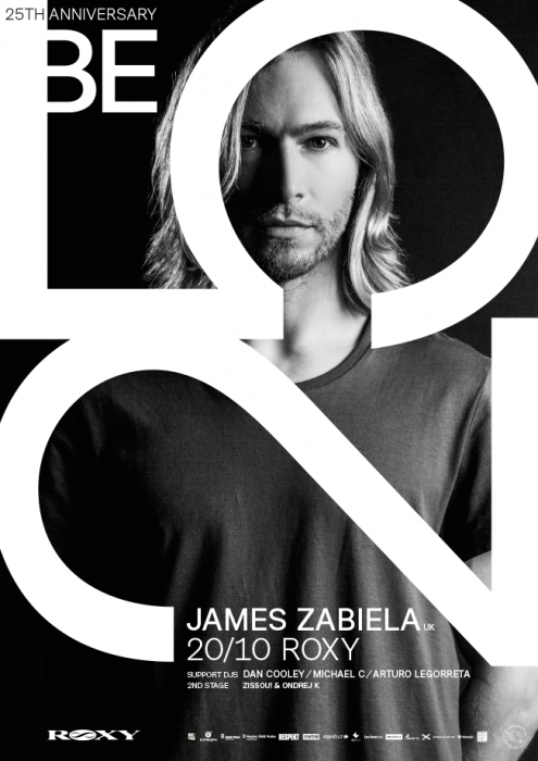 James Zabiela will rule the BE25 opening ceremony of ROXY bday