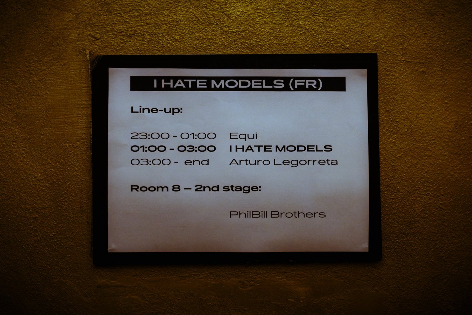 I HATE MODELS | ROXY Prague