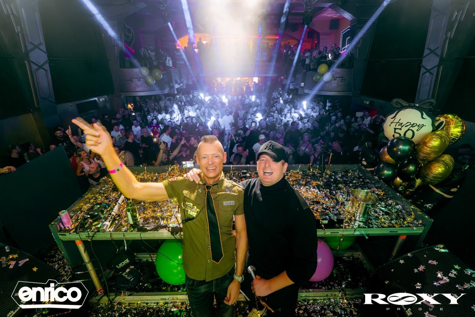 DJ ENRICO 50. BDAY W/ KRYDER | ROXY Prague