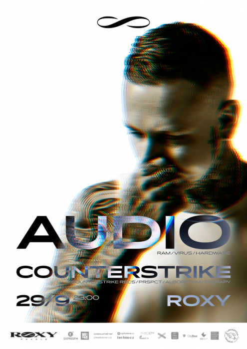 ROXY čeká v září tvrdý DnB line up v čele s Audio a Counterstrike